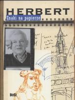 Okładka książki Herbert Znaki na papierze  / Norwid Znaki na papierze