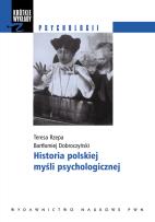 Okładka książki Historia polskiej myśli psychologicznej.