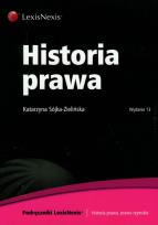 Okładka książki Historia prawa