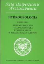 Okładka książki Hydrogeologiczna charakterystyka utworów kredy w Polskiej części Sudetów