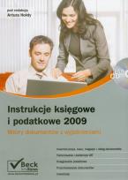 Opakowanie Instrukcje księgowe i podatkowe 2009 z płytą CD