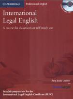 Okładka książki International legal english