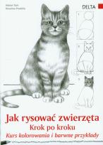 Okładka książki Jak rysować zwierzęta krok po kroku