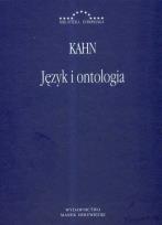 Okładka książki Język i ontologia