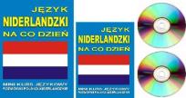 Okładka książki Język niderlandzki na co dzień z płytami CD i MP3. Mini kurs językowy. Rozmówki polsko-niderlandzkie