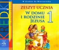 Okładka książki Katechizm SP 1 W domu i rodzinie...w. 2009 ćw WAM