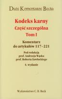 Opakowanie Kodeks karny Część szczególna tom 1