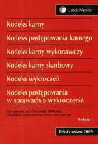 Opakowanie Kodeks karny kodeks postępowania karnego kodeks karny wykonawczy kodeks karny skarbowy kodeks wykroczeń kodeks postępowania w sprawach o wykroczenia