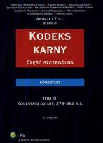 Opakowanie Kodeks karny komentarz t.3
