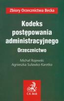 Okładka książki Kodeks postępowania administracyjnego Orzecznictwo