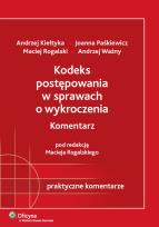 Okładka książki Kodeks postępowania w sprawach o wykroczenia. Komentarz
