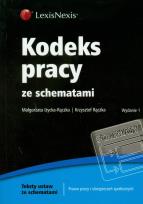 Okładka książki Kodeks pracy ze schematami