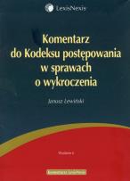 Okładka książki Komentarz do Kodeksu postępowania w sprawach o wykroczenia