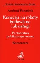 Okładka książki Koncesja na roboty budowlane lub usługi