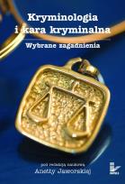 Okładka książki Kryminologia i kara kryminalna