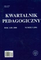 Opakowanie Kwartalnik pedagogiczny numer 3/2008