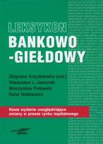 Okładka książki Leksykon bankowo-giełdowy