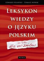 Okładka książki Leksykon wiedzy o języku polskim