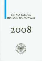 Opakowanie Letnia szkoła historii najnowszej 2008