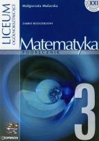 Okładka książki Matematyka 3 Podręcznik