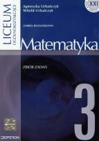 Okładka książki Matematyka 3 Zbiór zadań Zakres rozszerzony