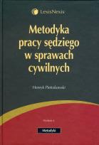 Okładka książki Metodyka pracy sędziego w sprawach cywilnych