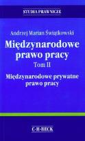 Okładka książki Międzynarodowe prawo pracy Tom 2