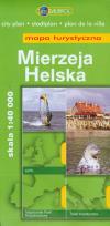 Okładka książki Mierzeja Helska Mapa turystyczna 1:40 000
