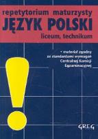 Okładka książki Mini Repetytorium maturzysty LO język polski GREG