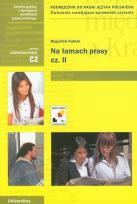 Okładka książki Na łamach prasy Część 2 podręcznik do nauki języka polskiego
