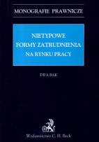 Okładka książki Nietypowe formy zatrudnienia na rynku pracy