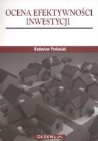 Okładka książki Ocena efektywności inwestycji