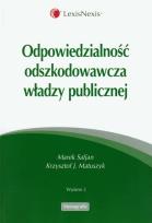 Okładka książki Odpowiedzialność odszkodowawcza władzy publicznej