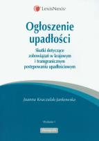 Okładka książki Ogłoszenie upadłości