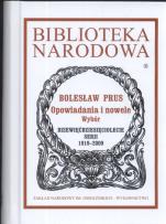 Okładka książki Opowiadania i nowele