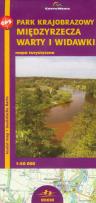 Opakowanie Park krajobrazowy Międzyrzecza Warty i Widawki mapa turystyczna 1:50 000