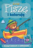 Okładka książki Piszę i koloruję 5-6 lat