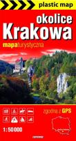Okładka książki Plastic map Okolice Krakowa 1:50 000