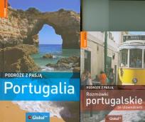 Opakowanie Podróże z pasją Portugalia + Rozmówki portugalskie ze słownikiem