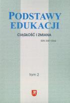 Opakowanie Podstawy edukacji Tom 2 Ciągłość i zmiana