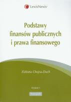 Okładka książki Podstawy finansów publicznych i prawa finansowego
