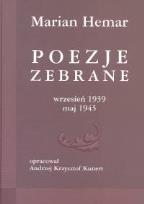 Okładka książki Poezje zebrane wrzesień 1939 maj 1945