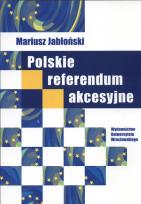 Okładka książki Polskie referendum akcesyjne