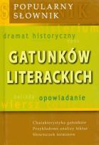 Okładka książki Popularny słownik gatunków literackich