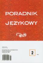 Opakowanie Poradnik językowy 2/2009