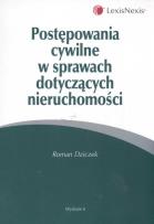 Okładka książki Postępowanie cywilne w spraw dotyczących nieruchomości