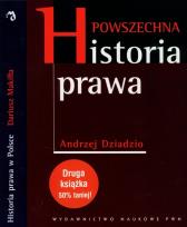 Okładka książki Powszechna historia prawa / Historia prawa w Polsce