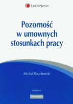 Okładka książki Pozorność w umownych stosunkach pracy
