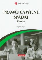 Okładka książki Prawo cywilne Spadki Kazusy