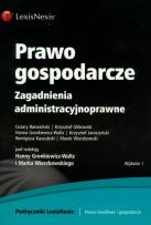 Okładka książki Prawo gospodarcze